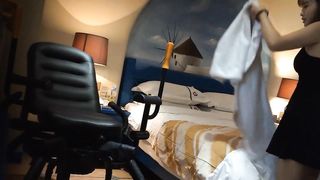 【69堂精品】康先生-爆操黑丝护士小情人