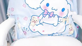 【69堂精品】萌妹两个振动棒双管齐下肛塞情趣尾巴塞入02