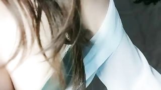 【69堂免费视频】大白极品肥臀新人少妇夫妻居家啪啪，跪着按头口交开档黑丝，翘起屁股后入撞击，上位骑乘诱人大肥臀快速猛操