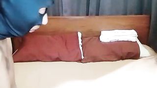 【69堂免费视频】蒙面小哥双飞两个极品大奶子少妇，露脸口交大鸡巴主动上位