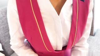 【69堂免费视频】当空姐的女友一下飞机就来找我做爱