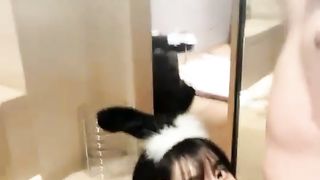 【69堂免费视频】高颜值甜美萌妹兔女郎装扮啪啪