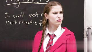 【69堂午夜视频】坏女孩共享老师的鸡巴为了得到好成绩只好用骚逼让老师满意