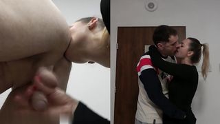 【69堂午夜视频】经过一天的辛苦工作后与我丈夫的一个吻双视角特写爆操骚逼