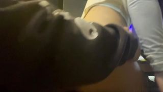 【69堂午夜视频】自慰骚穴白浆流出，与男友KTV激情啪啪