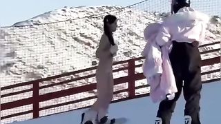 【69堂午夜视频】黑料吃瓜_冰雪中双马尾萝莉嫩妹骚舞脱衣，金主任务扭得嫩逼都露馋死人