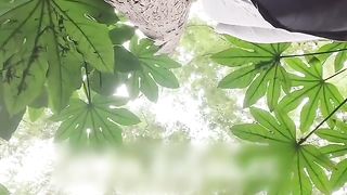 【69堂午夜视频】榨汁姬李雅公园露出野站打炮差点被路人发现