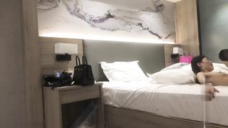 【69堂午夜视频】极品177小王祖贤返场，再约兔女郎女神玩双飞，高颜值苗条魔鬼身材配合无间激情啪啪