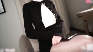 【69堂午夜视频】嫩穴激励，高跟鞋黑丝OL奋力足交后入榨取精液